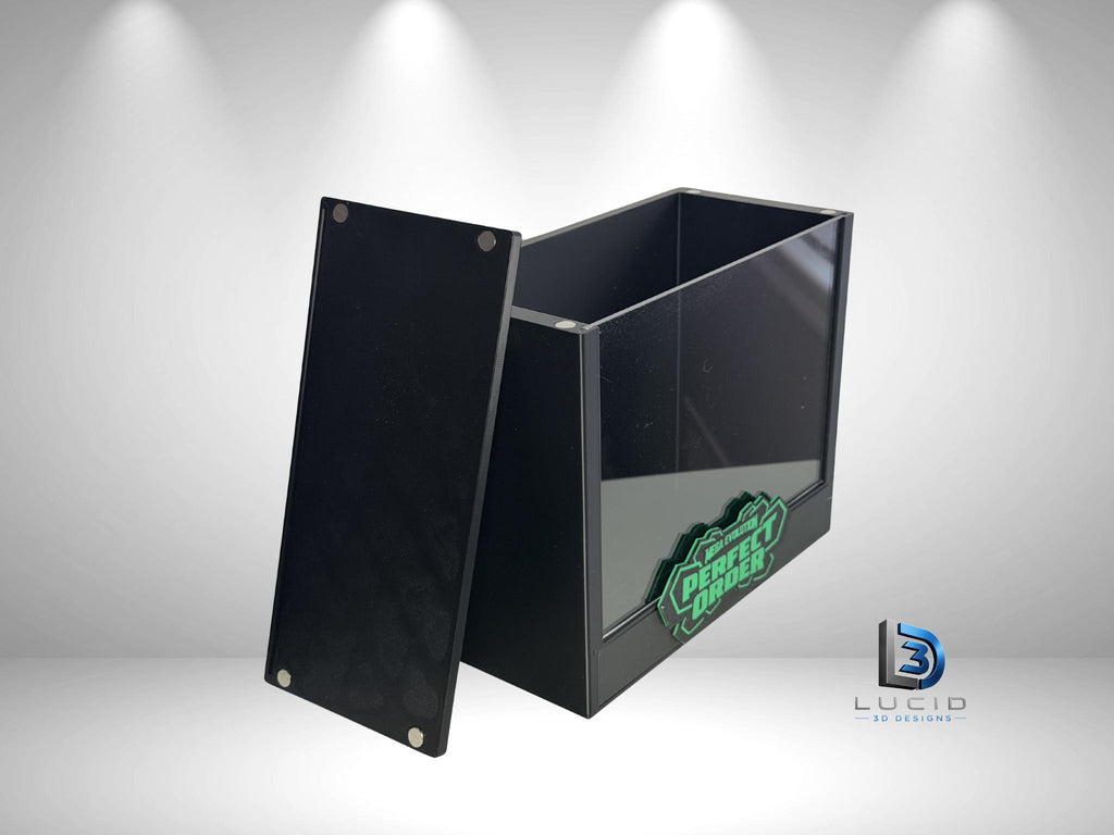 Pokemon Mega Evolution Perfect Order ETB Case | 3D Printed PLA | Magnetic Lid | Acrylic | ETB - image 4