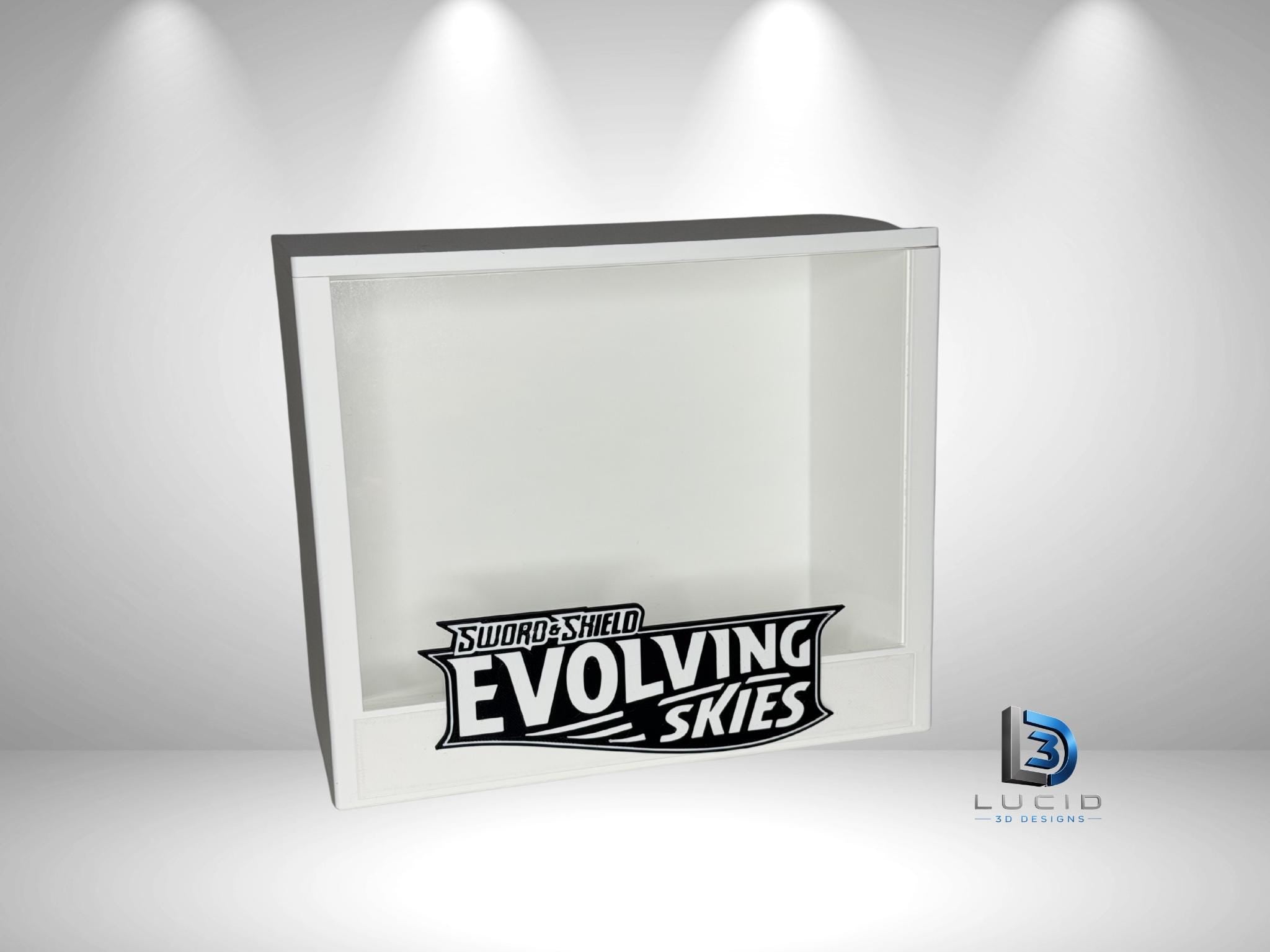 Pokemon Evolving Skies Elite Trainer Box Display Case | 3D Printed PLA | Magnetic Lid | Acrylic | ETB - image 2