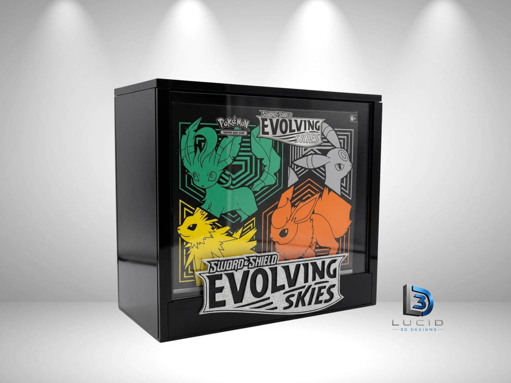 Pokemon Evolving Skies Elite Trainer Box Display Case | 3D Printed PLA | Magnetic Lid | Acrylic | ETB - image 5