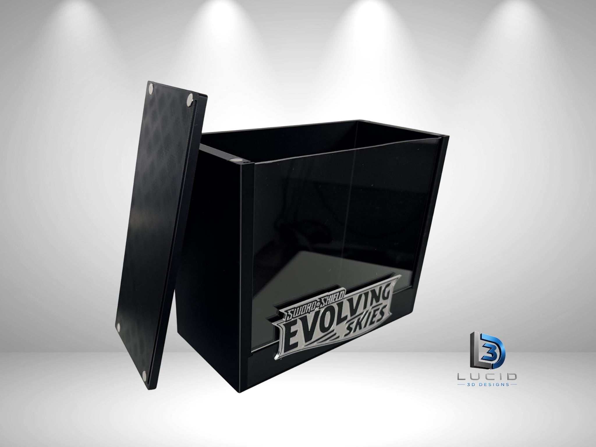 Pokemon Evolving Skies Elite Trainer Box Display Case | 3D Printed PLA | Magnetic Lid | Acrylic | ETB - image 8
