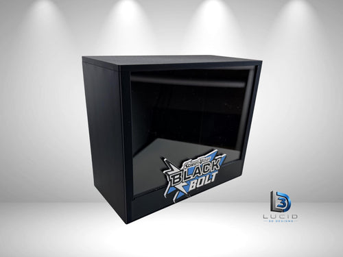 Pokemon Black Bolt ETB Display Case - Side View