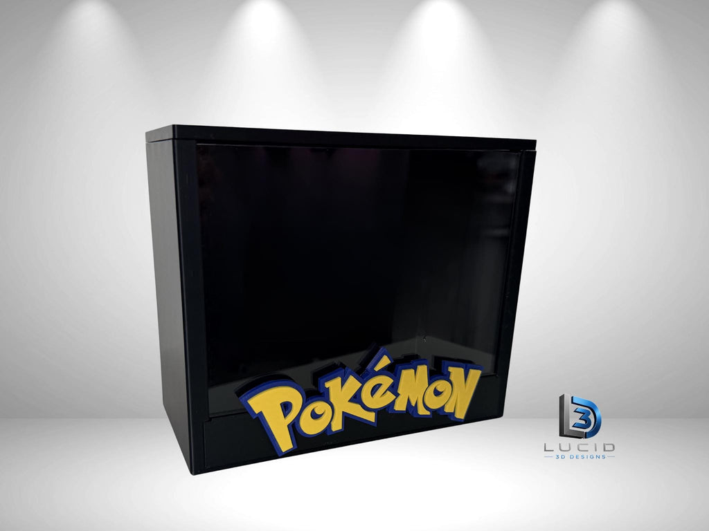 Custom Pokemon Elite Trainer Box Display Case | 3D Printed PLA | Magnetic Lid | Acrylic Front | ETB - image 2