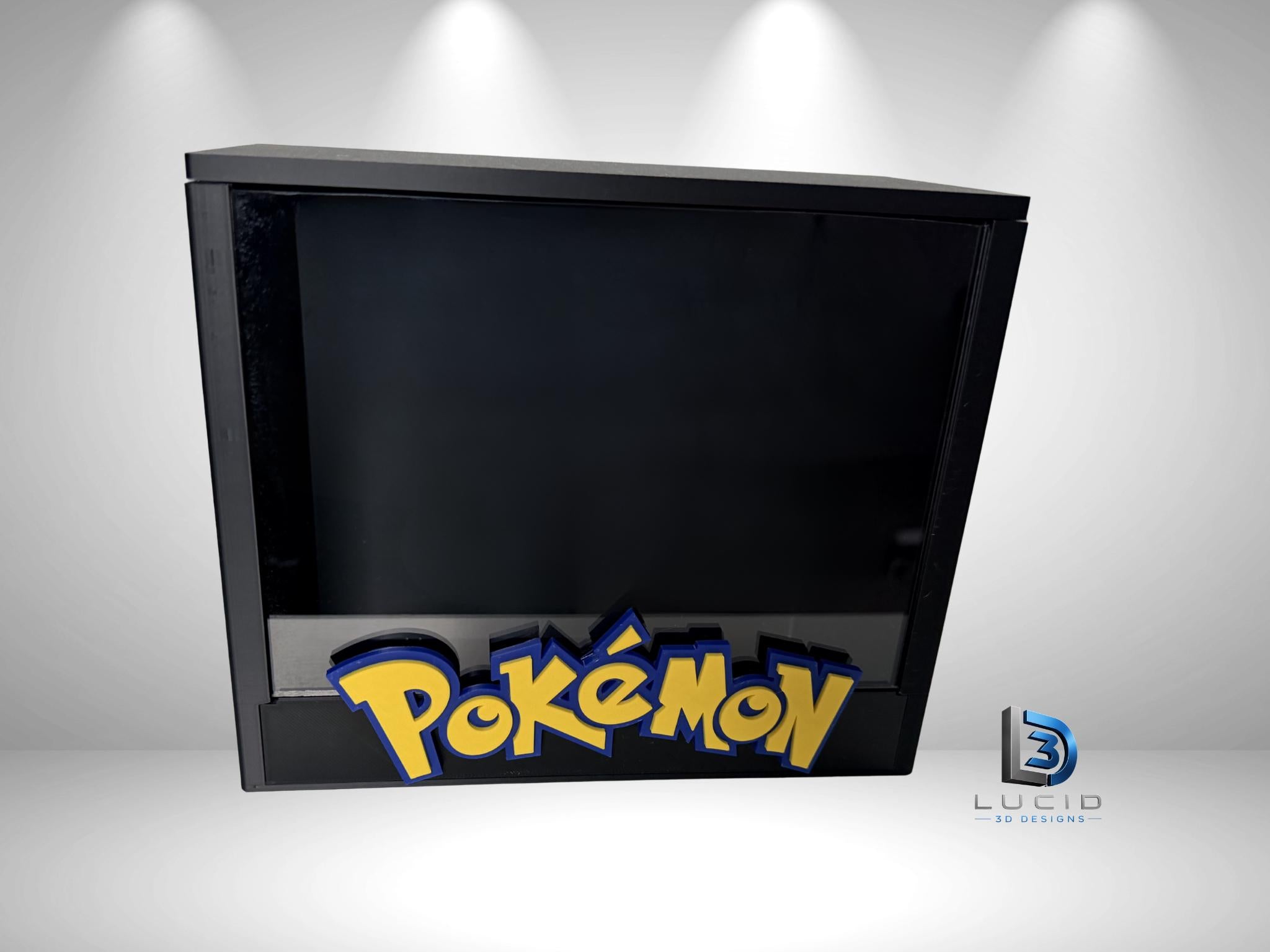 Custom Pokemon Elite Trainer Box Display Case | 3D Printed PLA | Magnetic Lid | Acrylic Front | ETB - image 3