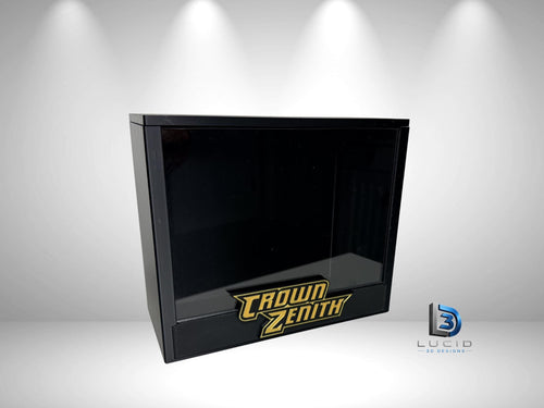 Pokemon Crown Zenith Elite Trainer Box Display Case | 3D Printed PLA | Magnetic Lid | Acrylic | ETB - image 2