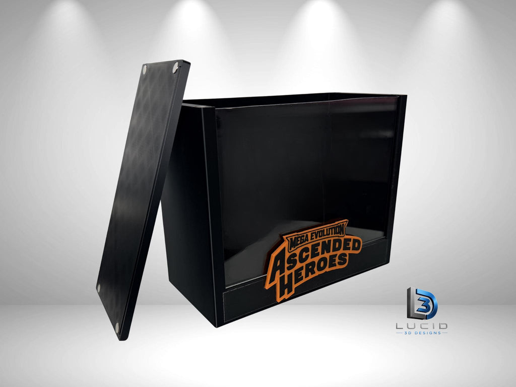 Pokemon Mega Evolution Ascended Heroes ETB Case | 3D Printed PLA | Magnetic Lid | Acrylic | ETB - image 8