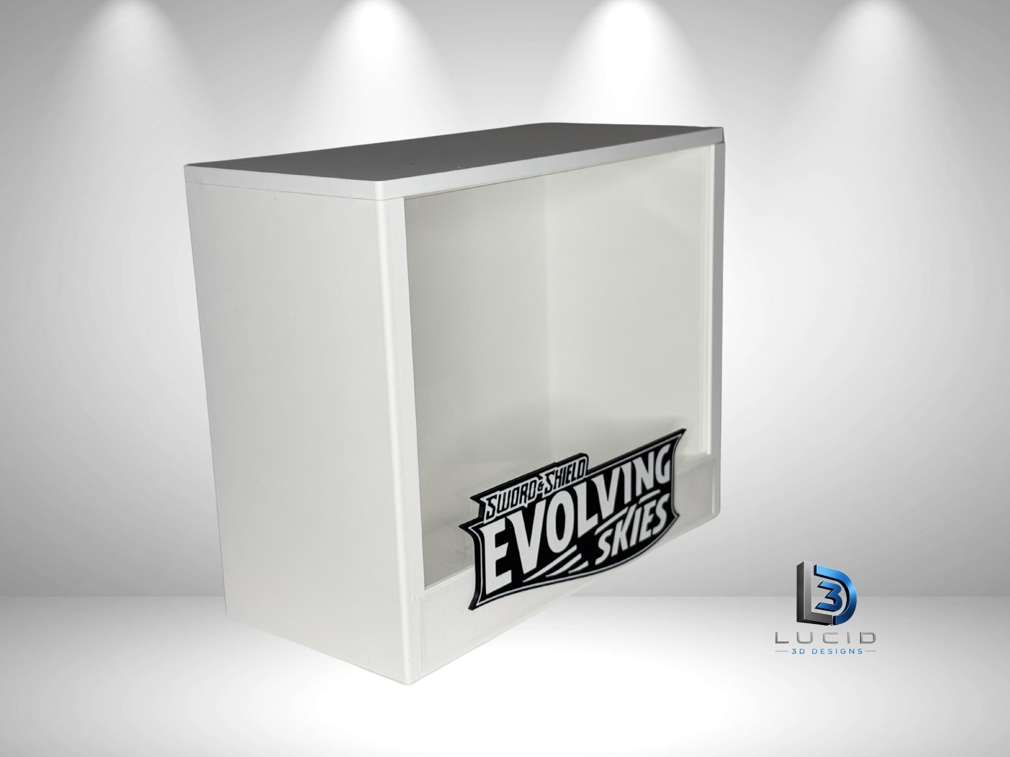 Pokemon Evolving Skies Elite Trainer Box Display Case | 3D Printed PLA | Magnetic Lid | Acrylic | ETB - image 3