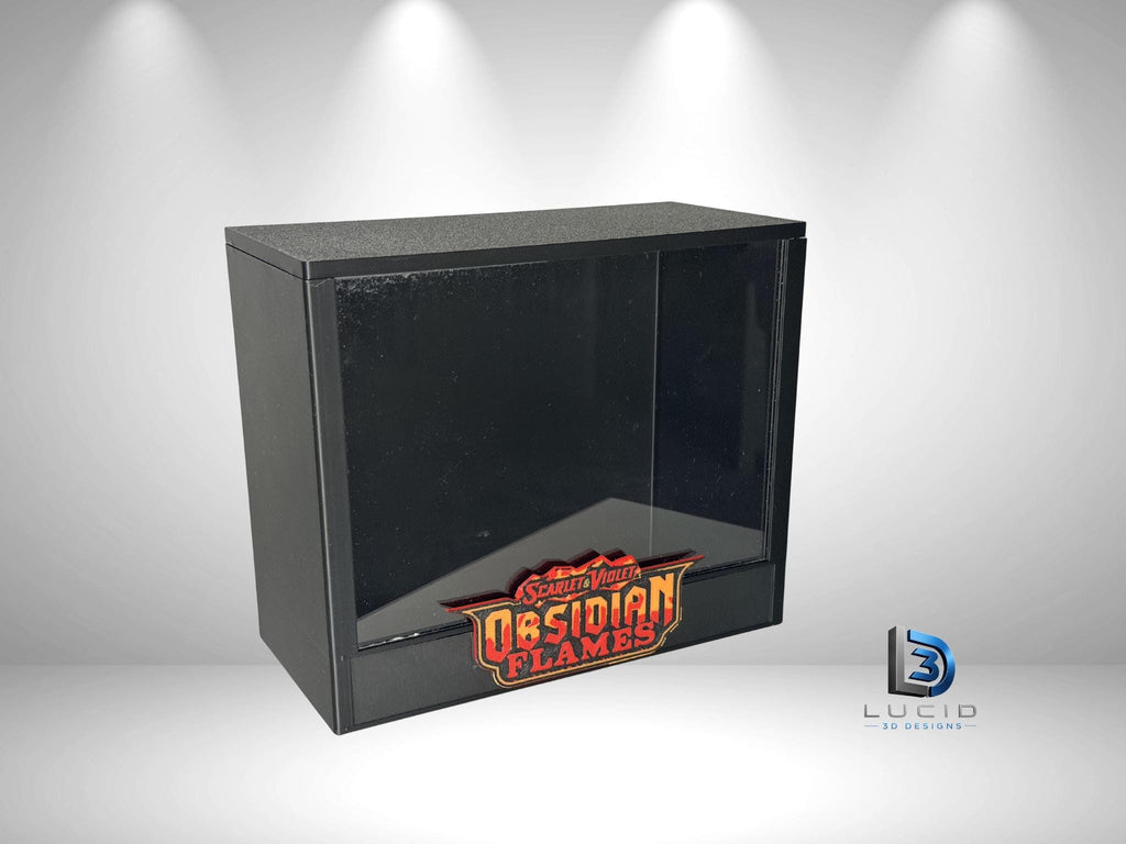 Pokemon Obsidian Flames Elite Trainer Box Display Case | 3D Printed PLA | Magnetic Lid | Acrylic Front | ETB - image 2